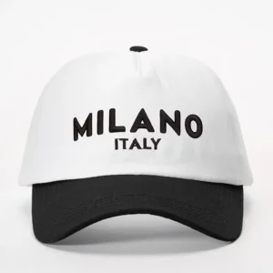 MILANO ITALY Embroidered Baseball Caps