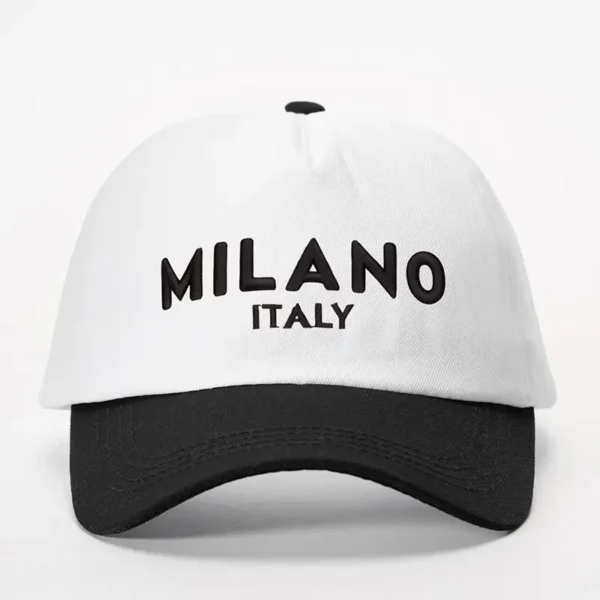 MILANO ITALY Embroidered Baseball Caps