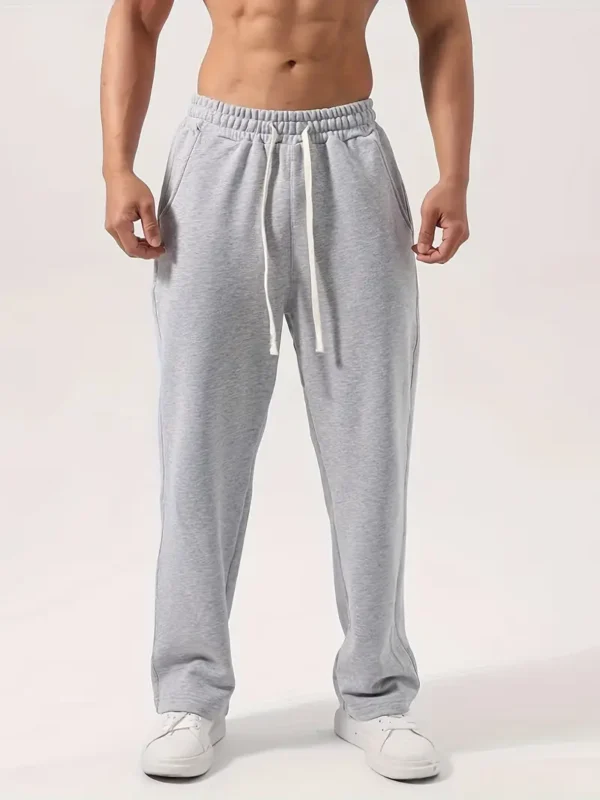 Men's Solid Color Athletic Joggers