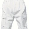 Men's Breathable Linen Cargo Shorts