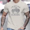 Men's Vintage Motorcycle Graphic T-Shirt