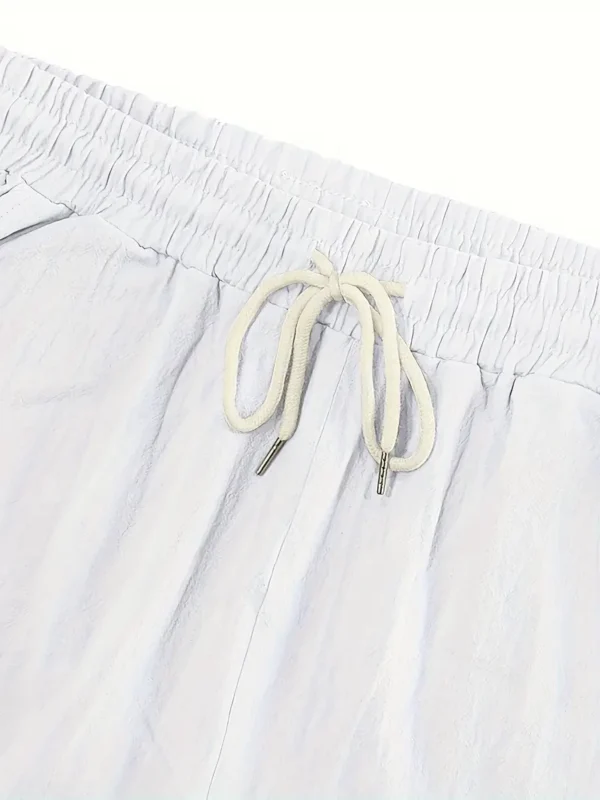 Men's Breathable Linen Cargo Shorts