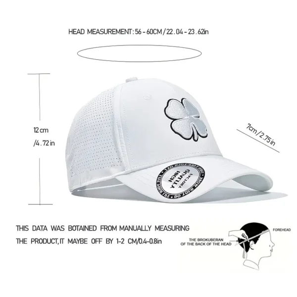 Lucky Life Four-Leaf Clover Baseball Hat