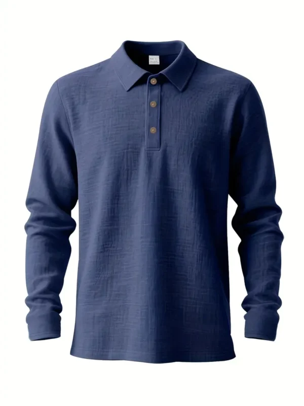 d45164a9-7fc4-4d76-900a-d248e0f68ef4.webp Men's Solid Color Linen Shirt