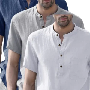 3pcs Men's Summer Short Sleeve T-Shirts